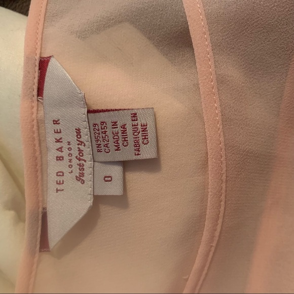 Ted Baker London Short Sleeve Floral Blouse - Picture 5 of 6